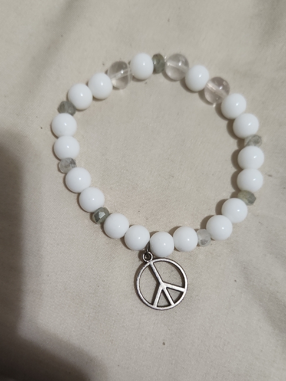 Hand Crafted Peace Bracelet